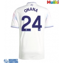 Aston Villa Amadou Onana #24 Rezervni Dres 2025-26 Kratak Rukav